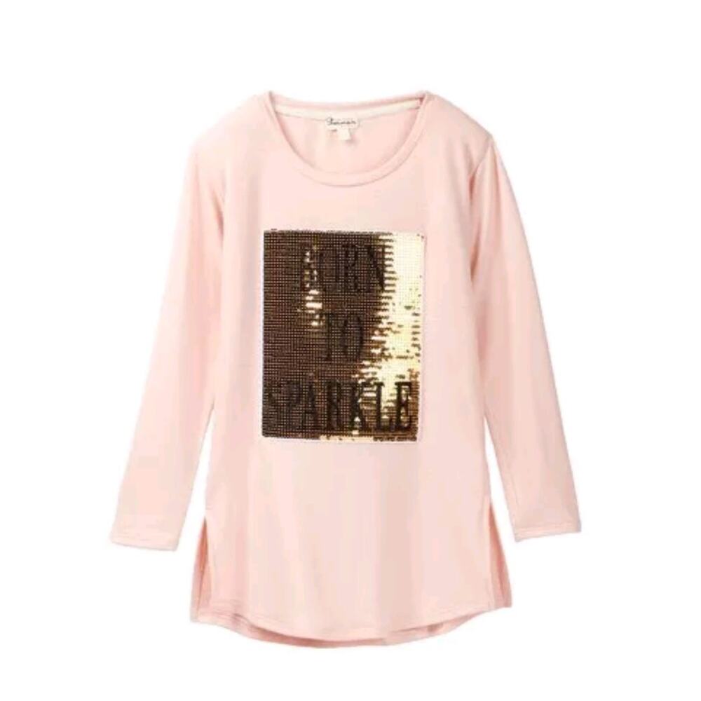 Ten Sixty Sherman Girls Born To Sparkle Sequin Tunic XL